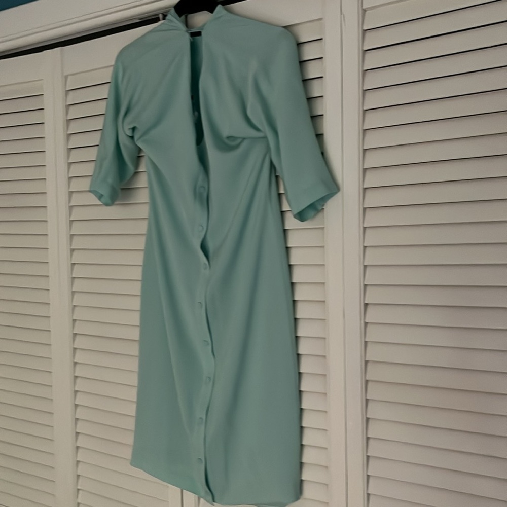 Elegant Mint Green DVF Dress - Picture 5 of 5